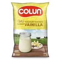 Yoghurt Batido Sabor Vainilla Bolsa 1 Kg Colun