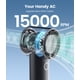 thumbnail image 2 of Turboventilador portátil Zidour 2024 15.000 RPM 6000 mAh, 2 of 7