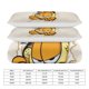 thumbnail image 3 of Khaki Garfield Comforter Set Soft 3 Pcs Twin Bedding Sets Thicken for All Season, 3 of 5