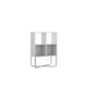 thumbnail image 1 of Estante 2 Niveles Connect Blanco Cromado, 1 of 3