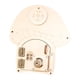 thumbnail image 3 of Tablero Ocupado Para Niños Pequeños De Madera Para Habilidades Básicas Para La Vida, Desarrollo Cerebral, Cerradura Educativa Para Puerta De Hongo, 3 of 5