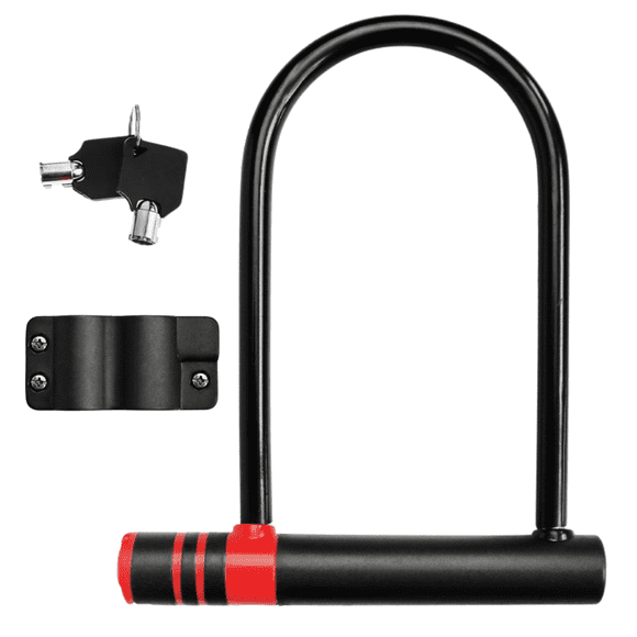 Candado U Lock Para Bicicleta Y Moto 2 Llaves Anti Robo