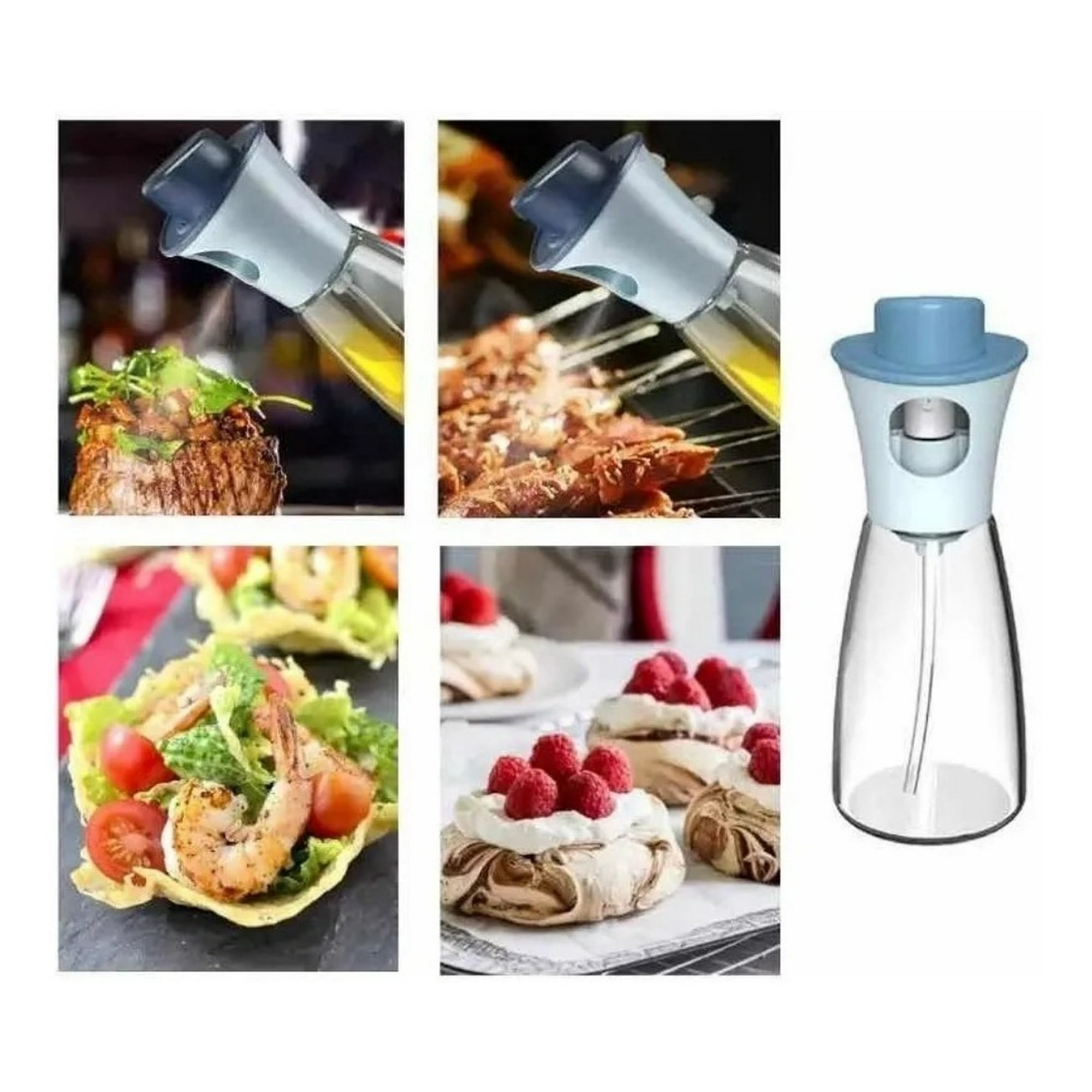 Genérico - Dispensador Rociador Aceite Vinagre Botella Vidrio 180 Ml