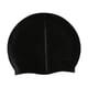 thumbnail image 3 of Gorro De Natación De Color Puro, Gorro De Natación De Silicona Para Deportes Acuáticos, Navegación, Pelo Largo, Negro, 3 of 5
