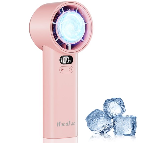Turboventilador portátil HandFan 5200 mAh con niveles de velocidad de 1 a 100