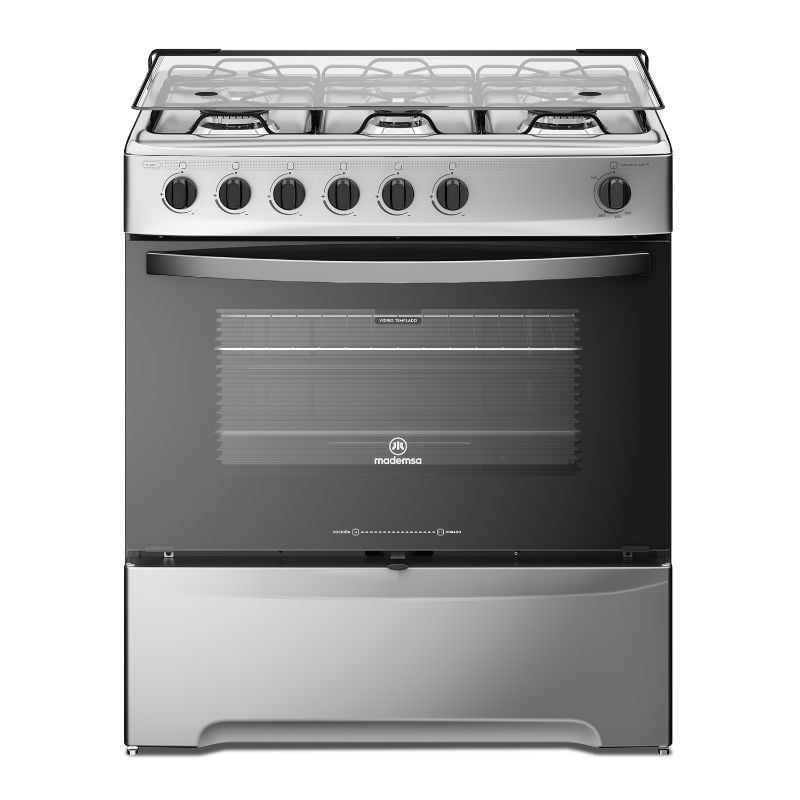 Mademsa - Cocina Gas Licuado / Gas Natural 6 Quemadores M 820 T