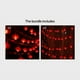 thumbnail image 1 of 1pc Red Lanterns LED Lights String - Celebrate Chinese New Year & Spring Festival with Festive Lights!, 1 of 5