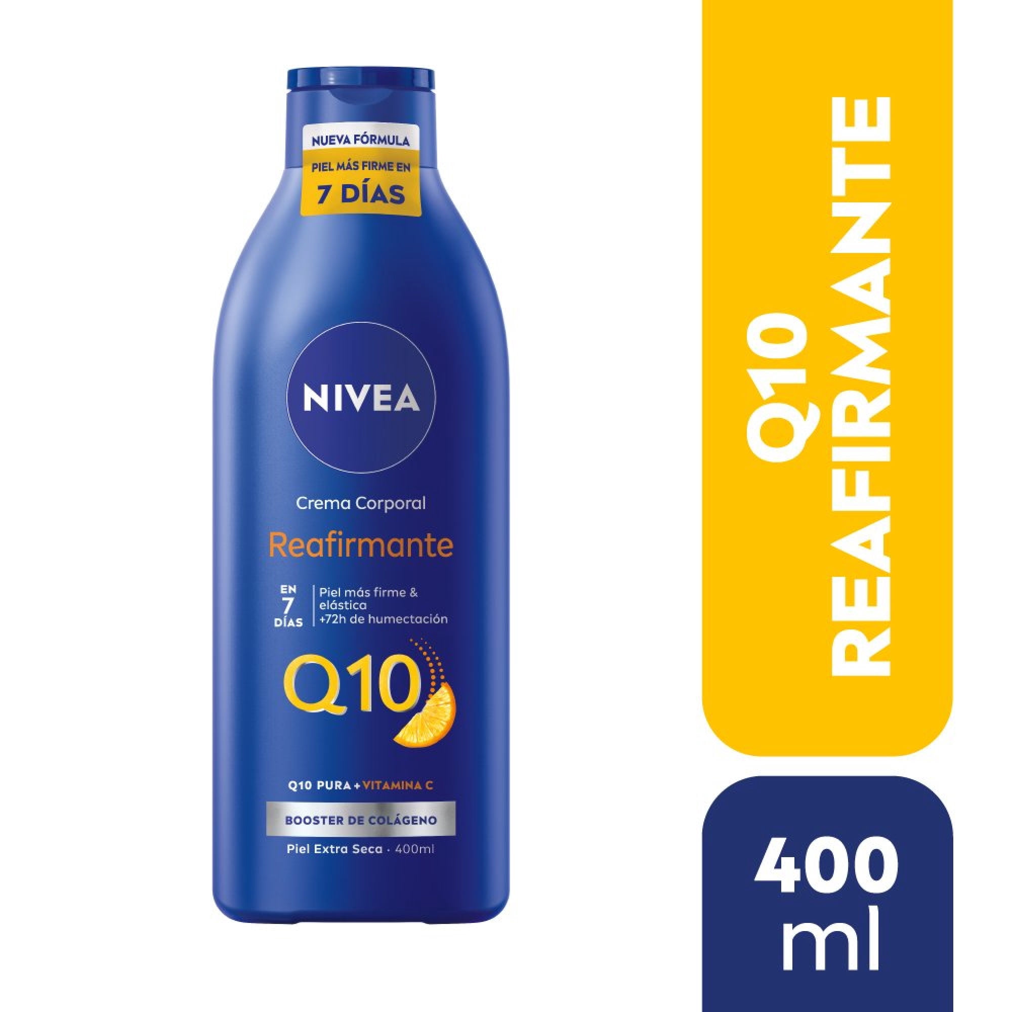 Crema Corporal Reafirmante Q10+c Piel Extra Seca 400 ml Nivea