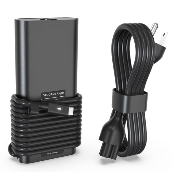 Cargador USB-C para laptop de 130 W LHYSFIY compatible con Dell XPS 15 y 17