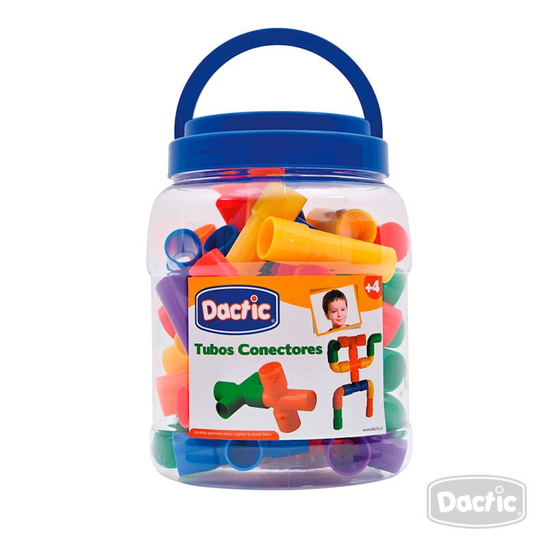 Dactic - Conector Tubo Plastico 40u