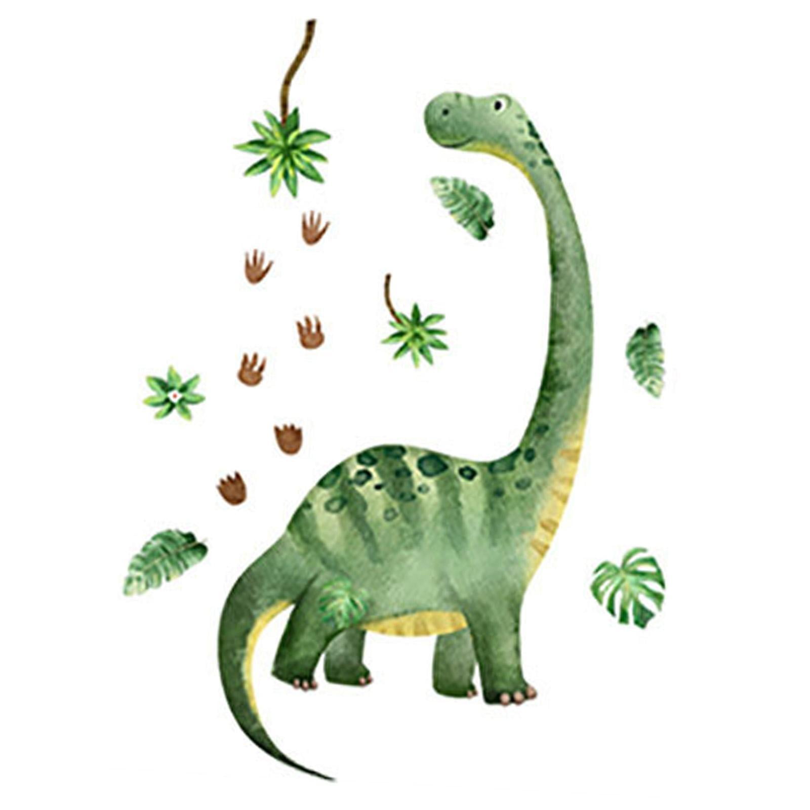 Bothyi - Adhesivo De Pared De Dinosaurio Para Puerta De Cristal, Ventana, Sala De Juegos, Habitación Infantil