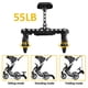 thumbnail image 2 of Tabla para cochecito OmegaGym Universal 2 en 1 con ruedas LED y asiento, 2 of 7