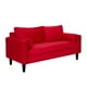 thumbnail image 2 of Sofa Sky 3c Felpa 00 Rojo, 2 of 5