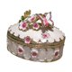 thumbnail image 3 of Joyero Con Flores De Cerezo, Joyero De Aleación, Organizador De Joyas, Color Blanco, 3 of 3