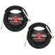 thumbnail image 1 of Cable de instrumento Pig Hog 5,7 m (2 unidades) negro, 1 of 2