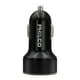 thumbnail image 4 of Cargador De Auto Doble QC3.0 USB LED Negro D49A, 4 of 6