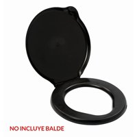 Genérico - Tapa Asiento Para Baño Wc Portátil Redondo Plástico