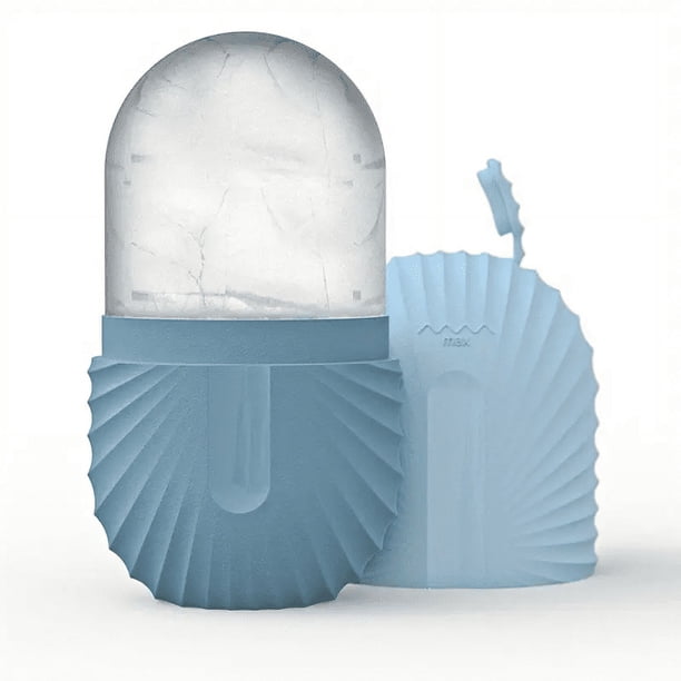 Ice Face Roller Ice Cube Beauty Massage Silicone Ice Mold For Eye Puffiness Ice Facial Roller Shrink Pores
