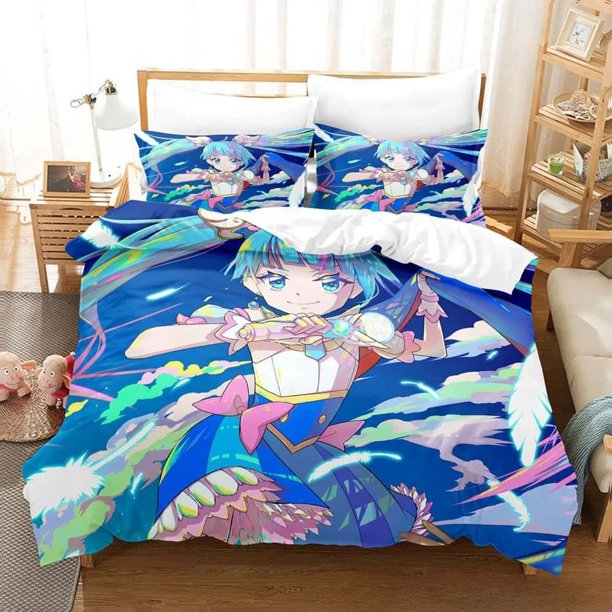 Kawaii Girls Sora Harewataru Bedding Set Bed Set Adult Kid Bedroom Duvet cover Sets