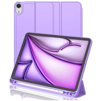 Joigo - Carcasa Funda Smart Cover Para Ipad Air 6 M2 2024 Lila