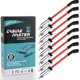 thumbnail image 5 of Juego de cables de bujía Cable Master 10,2 mm 8 piezas rojo, 5 of 7