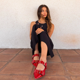 thumbnail image 4 of Ballerina Mujer Chalada Slik-1 Rojo Casual, 4 of 11
