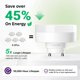 thumbnail image 4 of Bombilla LED tipo puck Legental GU24 10W 5000K (2 unidades), 4 of 9
