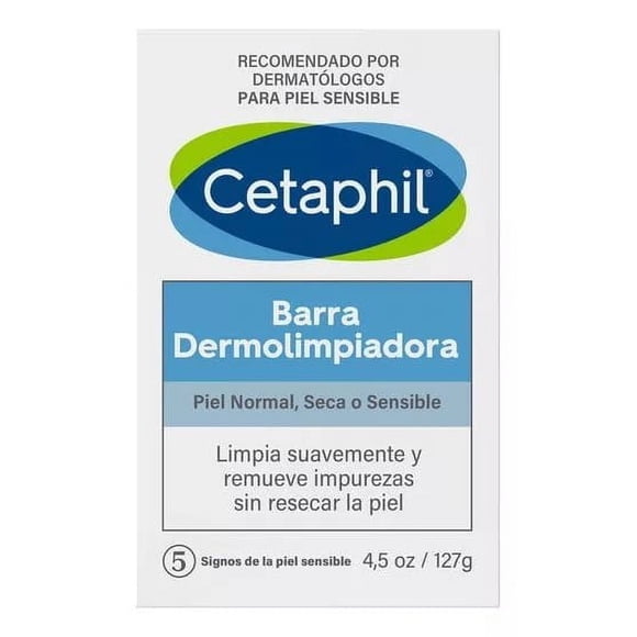 Cetaphil Jabón Barra Limpiadora Para Piel Seca Y Sensible 127 Gr