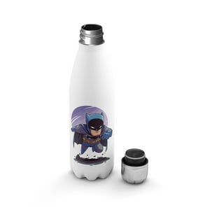 Creango - Botella Agua Termica Batman Liga De La Justicia De Acero Inoxidable