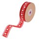 thumbnail image 5 of En Forma De Corazón 1 "x 20 Love Ribbon Red Wrapping Printed DIY Decoration Hair, 5 of 5