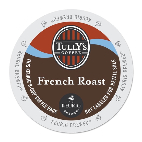 Café TULLY'S French Roast Tueste Oscuro 24 Cápsulas K-Cup