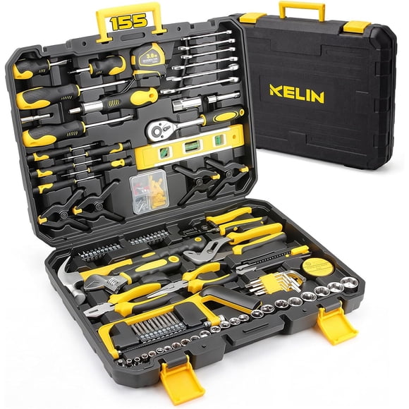 Set De Herramientas 155 Piezas Con Caja Portatil