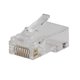 thumbnail image 1 of Conector de datos Klein Tools VDV826-728 RJ45 CAT5e con baño de oro, paquete de 10, 1 of 7