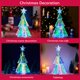 thumbnail image 5 of Árbol de Navidad Joiedomi de 15 pulgadas con luz prismática USB, 5 of 9