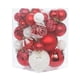 thumbnail image 2 of 36 Piezas De Adornos Para árboles De Navidad, Colgantes Para Ventanas, Hogar, Festivales, Blanco Y Rojo, 2 of 5