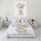 thumbnail image 1 of Christmas Lovely Soft Adult Kids Dumbo Bedding Set 3D Printing Elephant Duvet Cover Pillowcase Girls Bedroom Double Bed Set Bed Sheets, 1 of 5