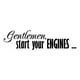 thumbnail image 1 of Decomural Gentlemen Start Your Engines Racing WS-17714, 1 of 2