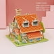 thumbnail image 1 of Children's Puzzle DIY 3D Puzzle Toy Paper And EPS Foam Board Children's And Adults' Interesting And Creative DIY Toy Model Making Kit Children's Toy Girls And Boys. Villa Series (garden Villa), 1 of 5