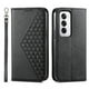 thumbnail image 1 of Funda Flip FOXDOCK para OPPO Reno 12 5G , Estilo Billetera con Diseño Rombo, Correa de Mano y Soporte, Uso Diario, 1 of 6