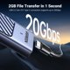 thumbnail image 2 of Caja externa SSD UGREEN 20 Gbps M/B+M Key NVMe y SATA, 2 of 9