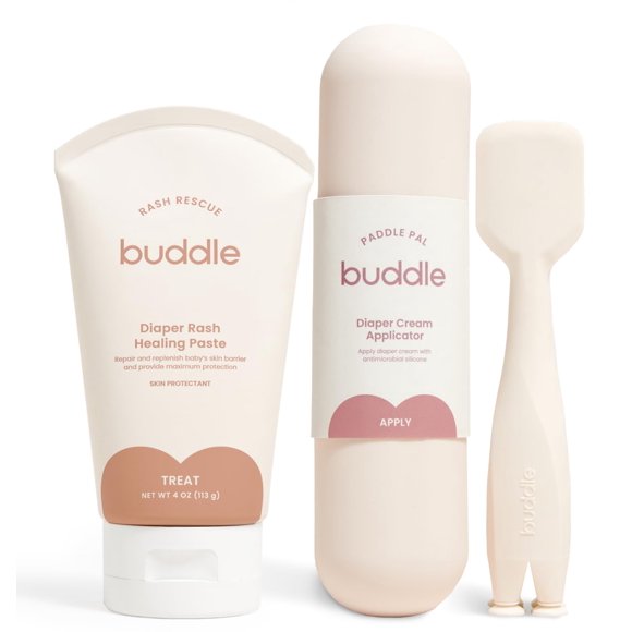 Kit Buddle Skincare, 120 ml, de rescate y pádel para la dermatitis del pañal
