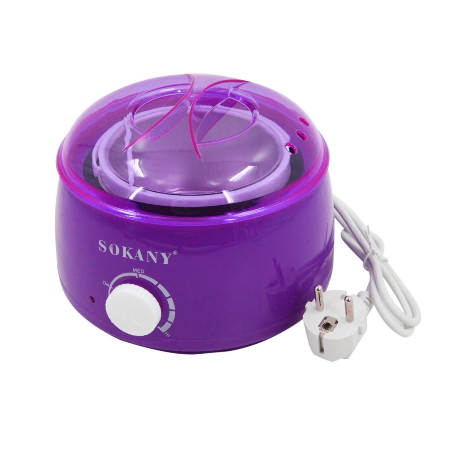 Importclick - Calentador Cera Depilatoria Eléctrico Morado