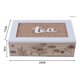 thumbnail image 2 of Caja De Té Mediana De Madera 6 Espacios Con Diseños Ramas negro, 2 of 2