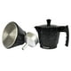 thumbnail image 4 of Cafetera Italiana Negra Granito 4 Tazas Simplit, 4 of 8