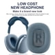 thumbnail image 3 of Almohadillas de repuesto para AirPods Max Miruchertter, azules, 3 of 7