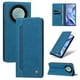thumbnail image 1 of Funda Billetera para Honor Magic5 Lite Imán y Resistente Azul, 1 of 6