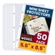 thumbnail image 1 of Protectores De Sábanas Heavyweight Clear Mini (paquete De 50), 1 of 7