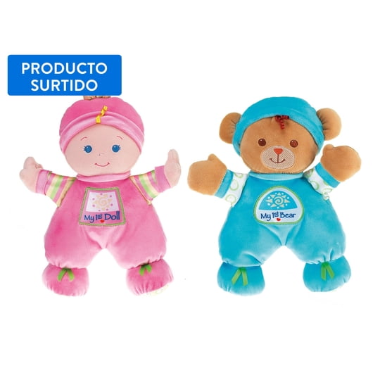 Mi Primera Muñeca Osito Felpa, Color Surtido 1 Un Fisher-Price