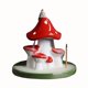 thumbnail image 5 of 1pza Artesanías de Cerámica Encantador Hongo Cascada Flujo de Reversa Quemador de Incienso Soporte de Varilla de Incienso Incensario Decoración Del Hogar Regalos para Niño (sin Incienso), 5 of 6