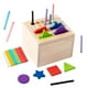 thumbnail image 3 of Cubo De Madera Para Clasificar Formas, Cubo De Actividades Para Niños Y Niñas De 3 Años En Adelante, Regalo, 3 of 4